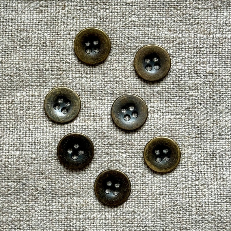 Mini metal buttons — Loop Knitting