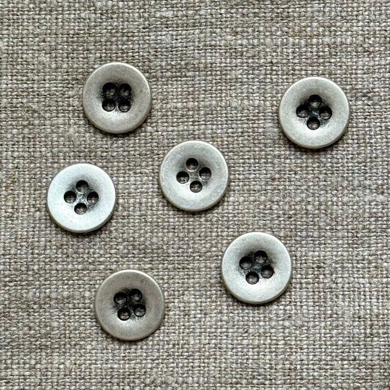 Mini metal buttons — Loop Knitting