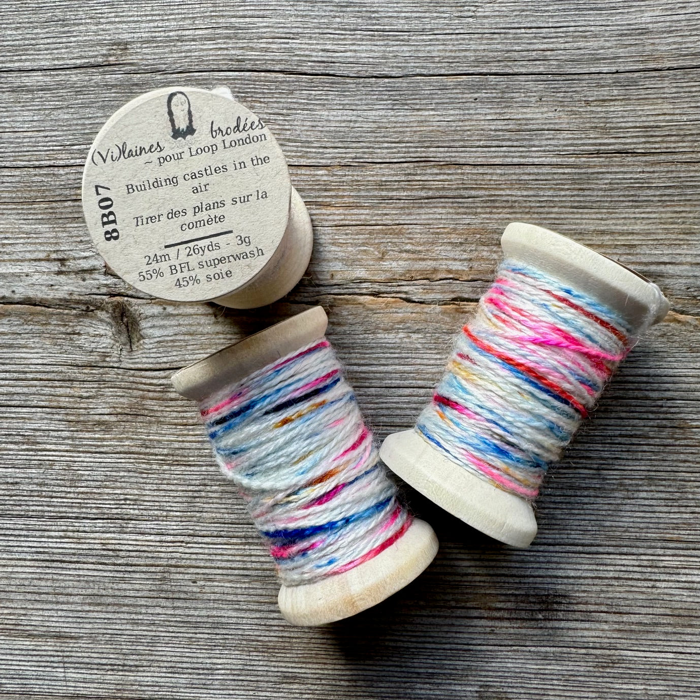 (Vi)laines -  Wool Embroidery Thread Spools