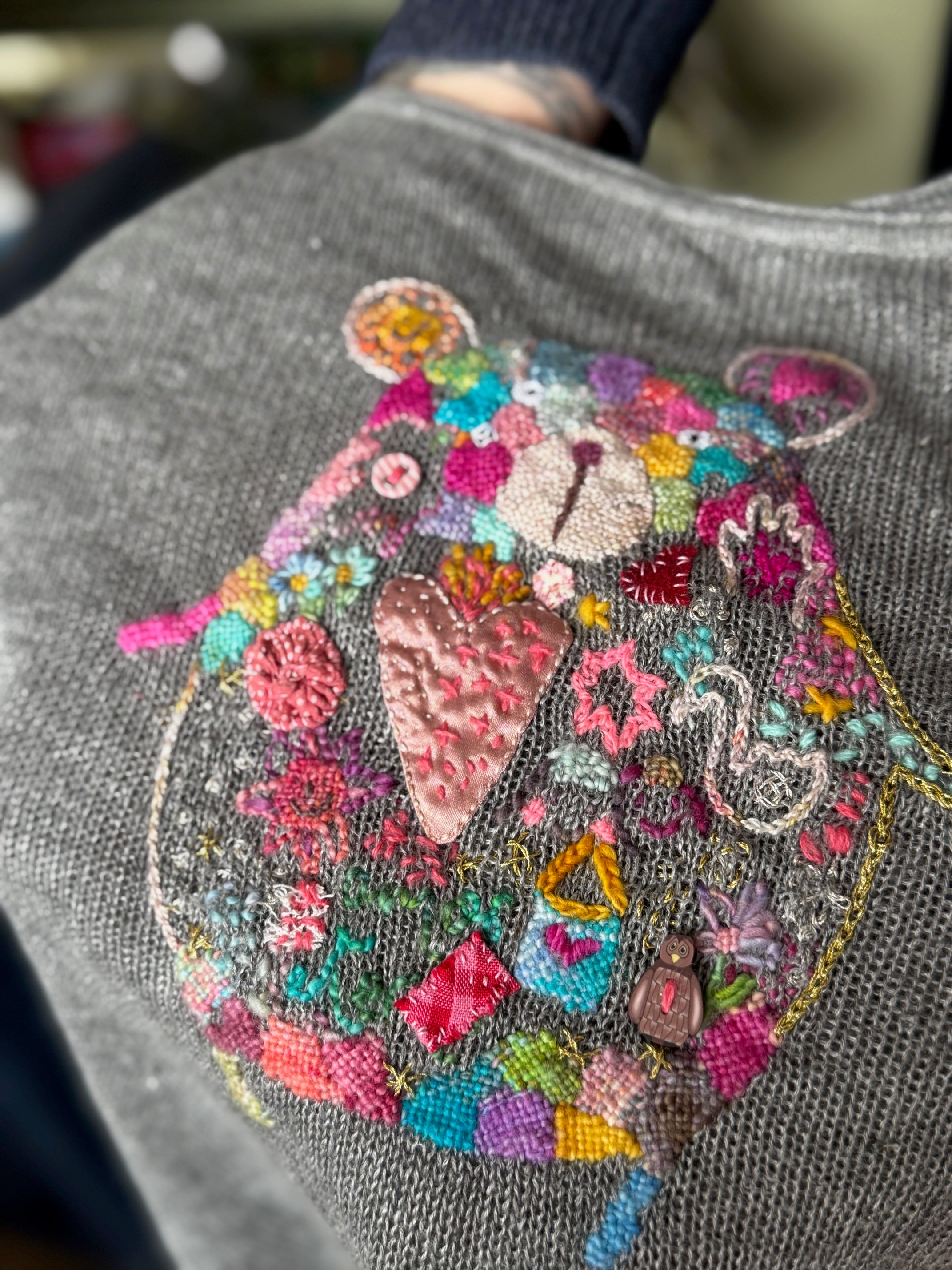 Aitor Saraiba × Tomomi Mimura (mimstermade): Embroidered Bear Workshop