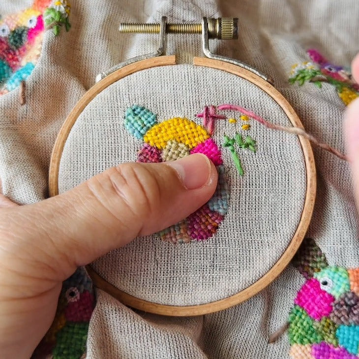 Mimstermade Embroidery workshop