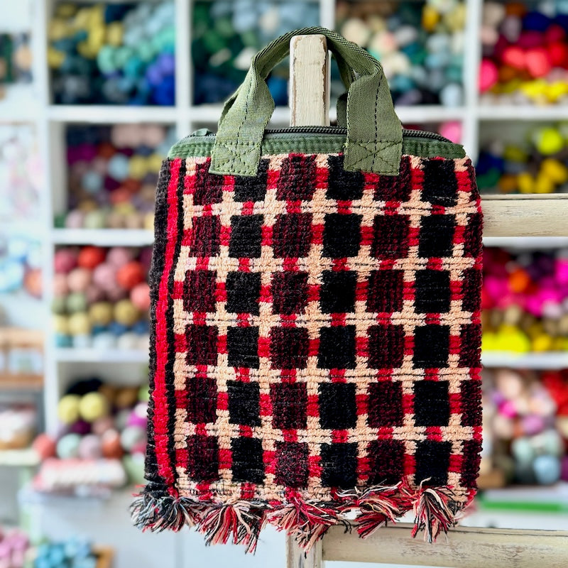 Fringed Fabulous Fabric Totes