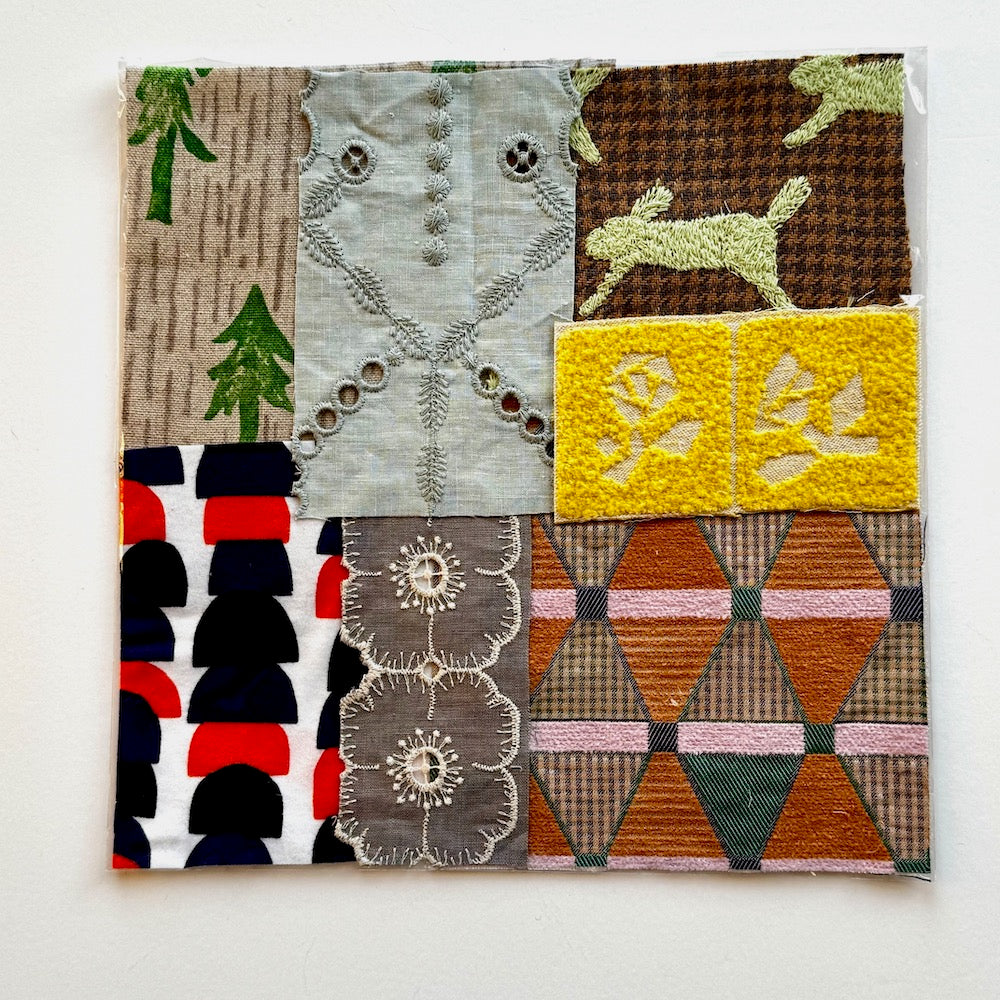 Minä  Perhonen Fabric Swatches