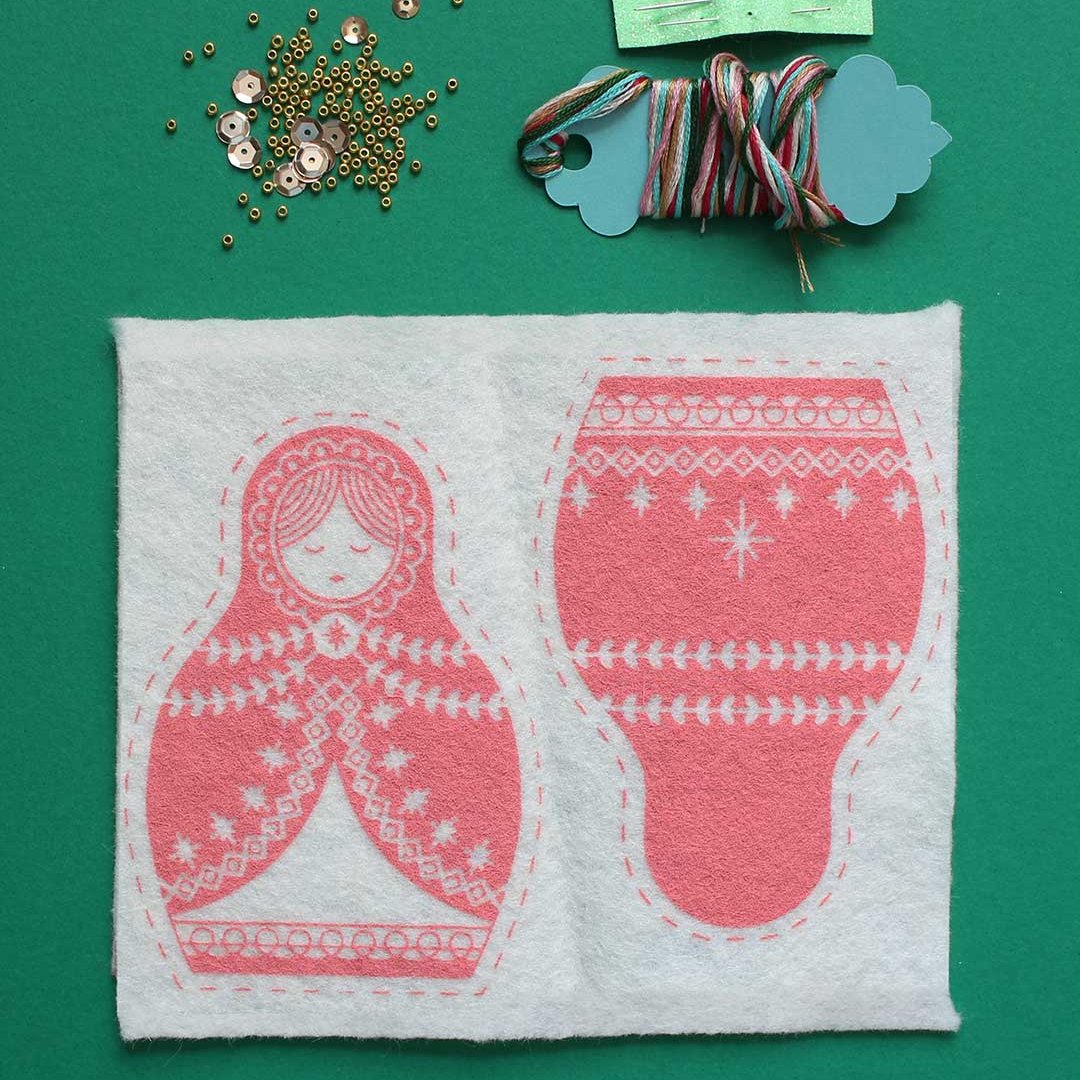 Sewyeah - Matryoshka Doll Embroidery Kit