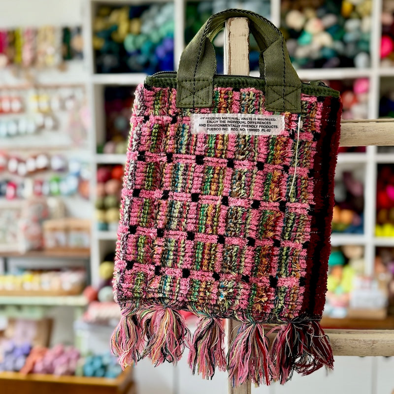 Fringed Fabulous Fabric Totes