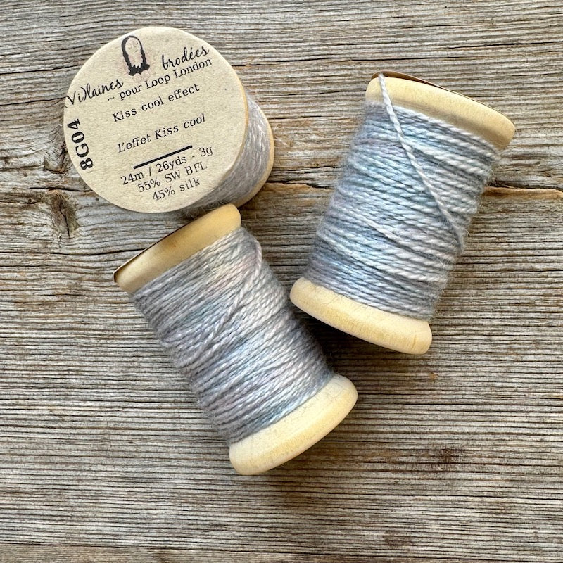 (Vi)laines -  Wool + Silk Embroidery Thread Spools