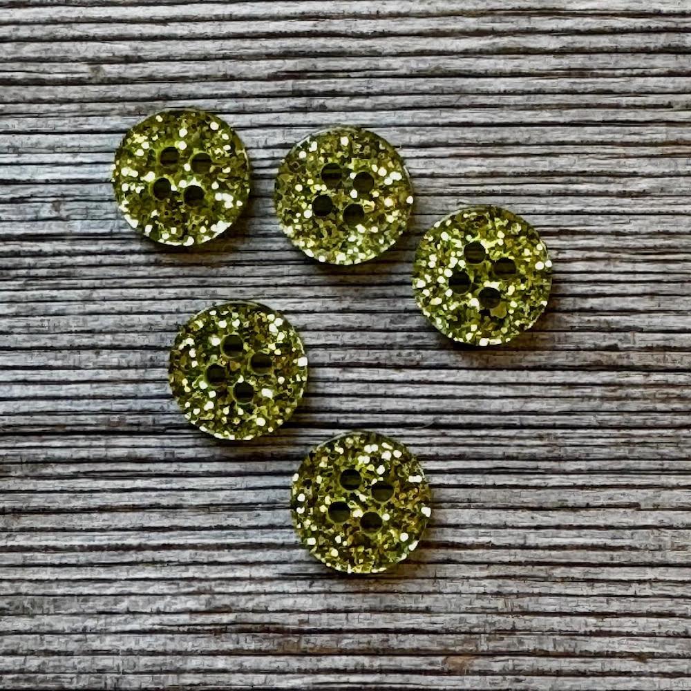 Glitter Buttons