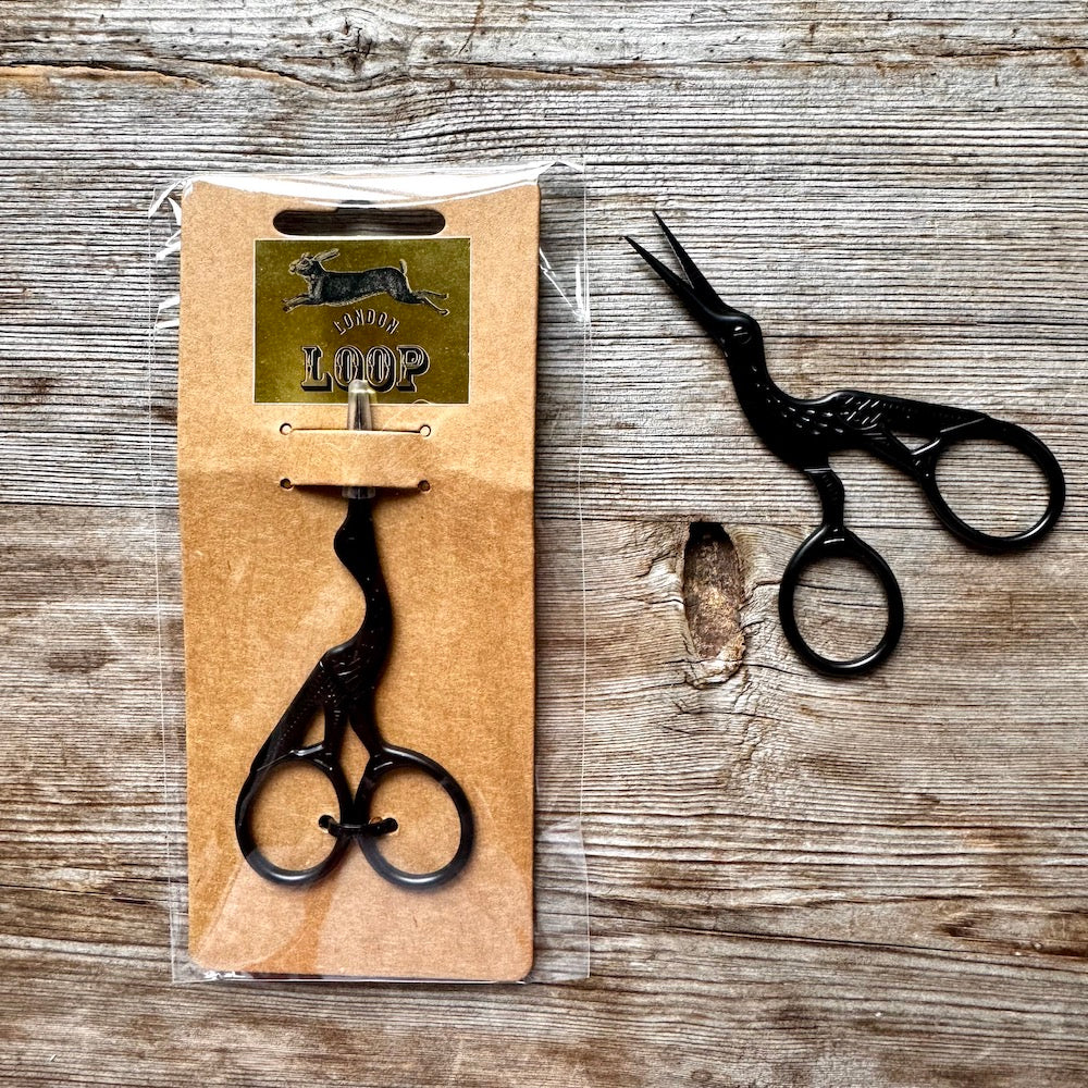 Loop Embroidery Bird Scissors