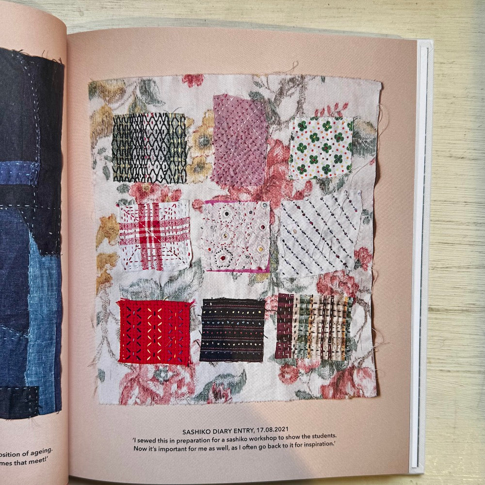 Mending with Sashiko