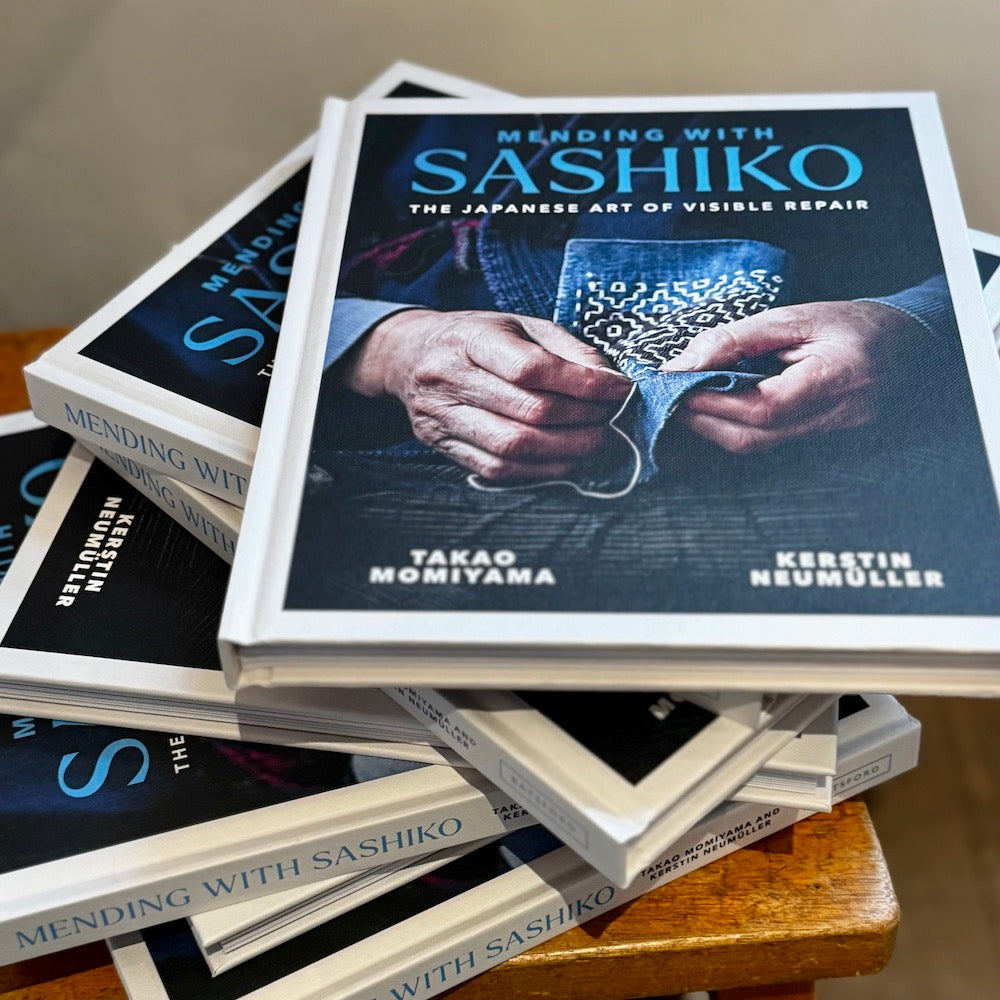 Mending with Sashiko
