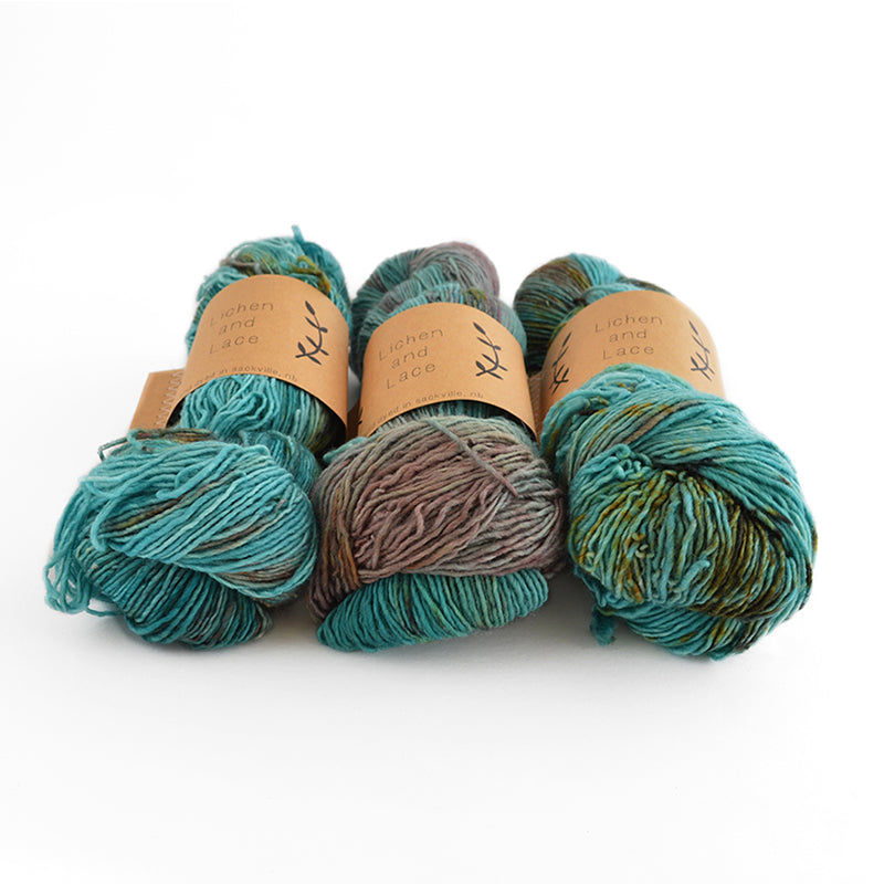 Lichen and Lace - 1 Ply Merino Fingering
