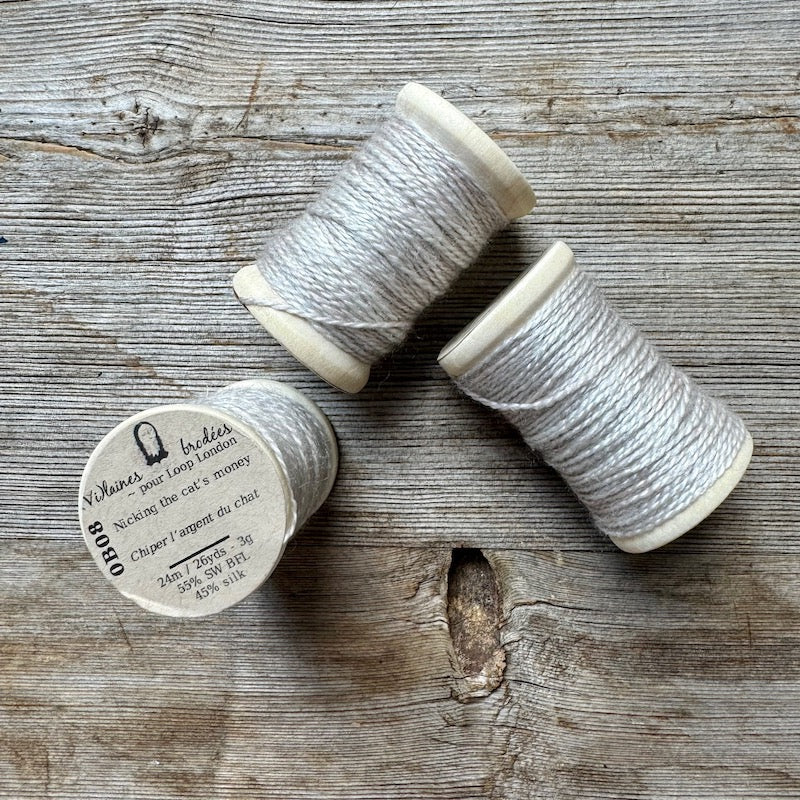 (Vi)laines -  Wool + Silk Embroidery Thread Spools