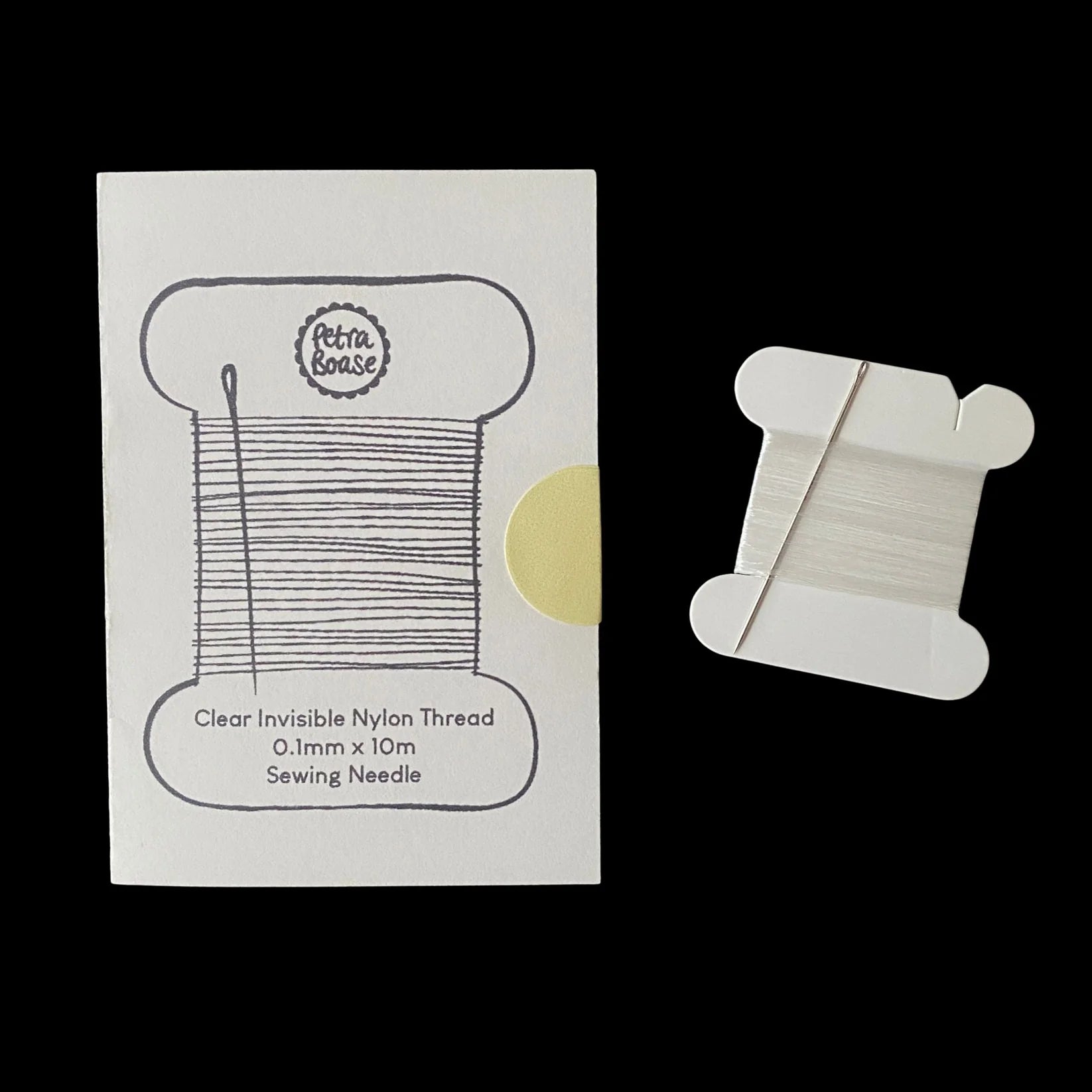 Petra Boase - Invisible Nylon Thread for Patch Sewing