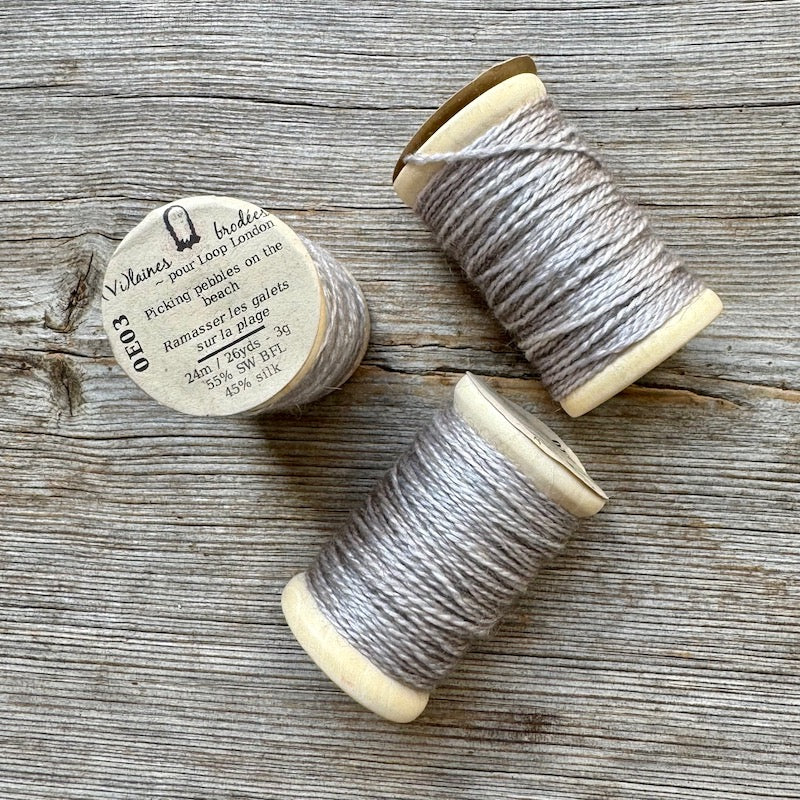 (Vi)laines -  Wool + Silk Embroidery Thread Spools