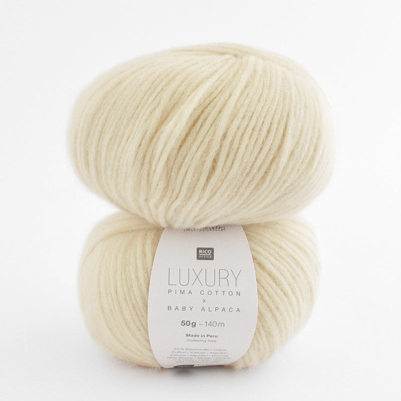 Rico - Luxury Pima Cotton x Baby Alpaca