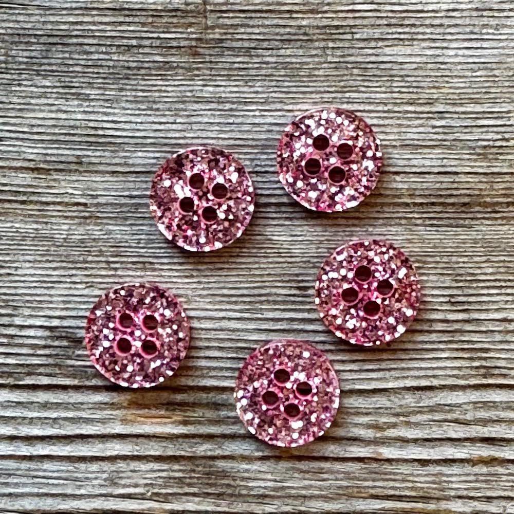 Glitter Buttons