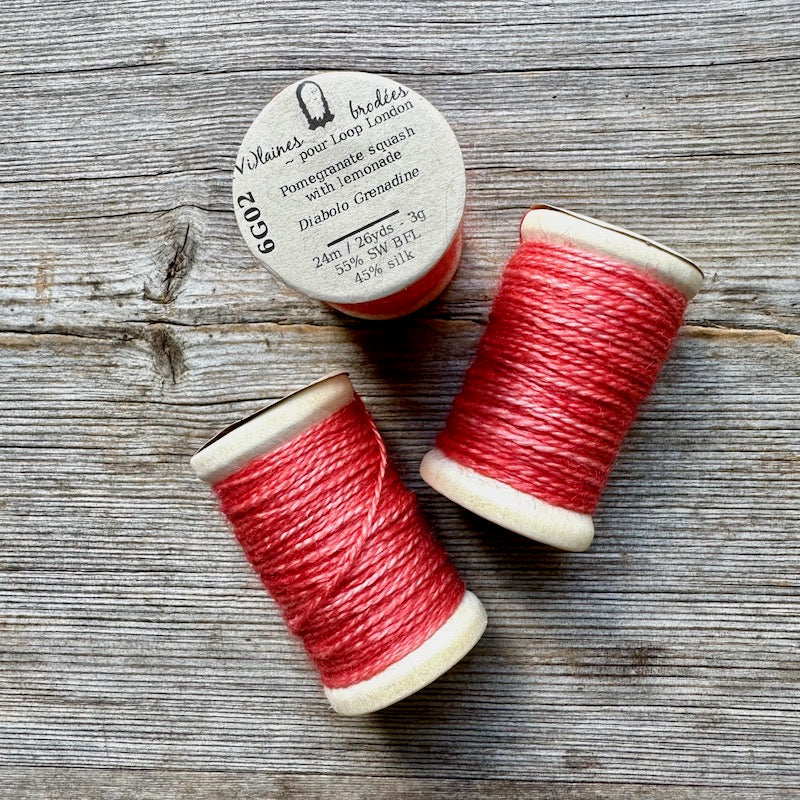 (Vi)laines -  Wool + Silk Embroidery Thread Spools