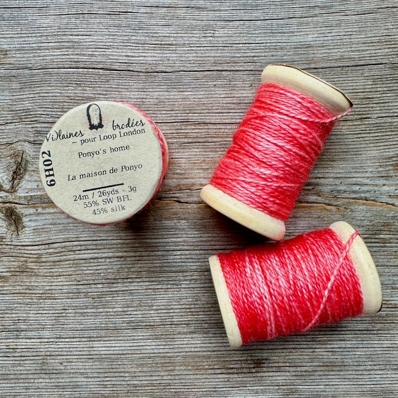 (Vi)laines -  Wool + Silk Embroidery Thread Spools