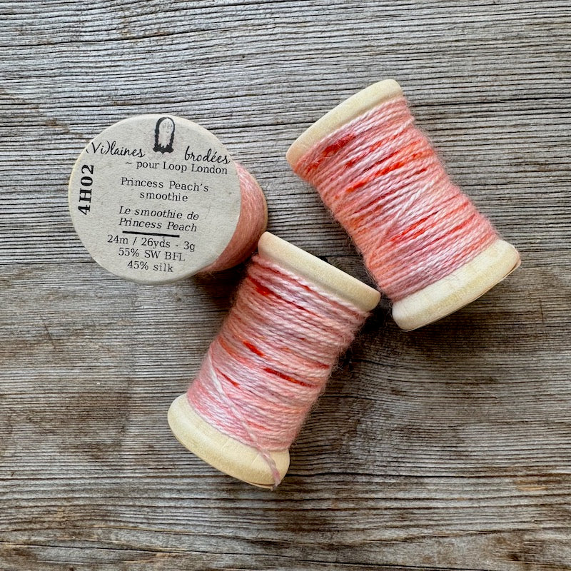 (Vi)laines -  Wool + Silk Embroidery Thread Spools