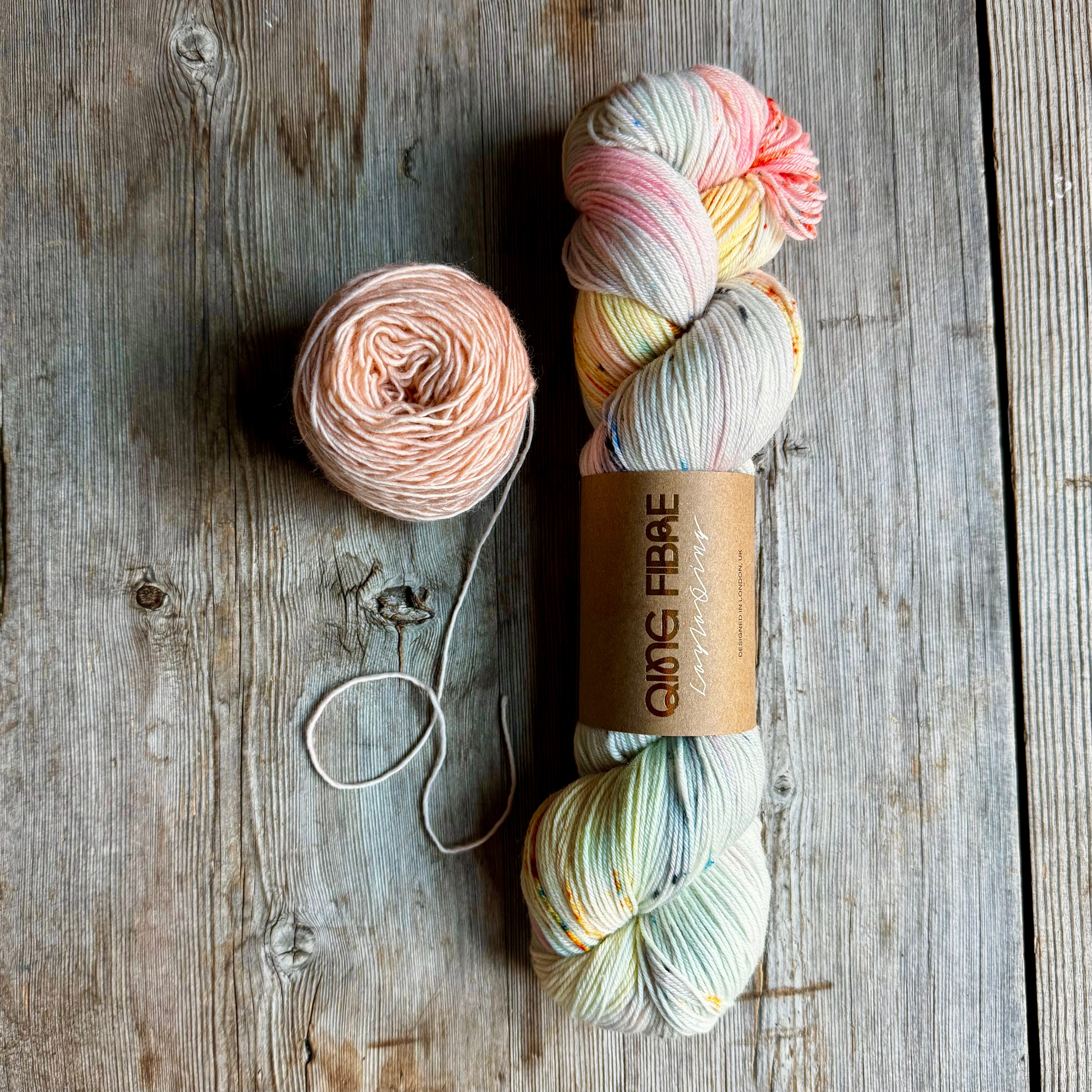 Loop Qing Tiny Tassels Shawlette Kit