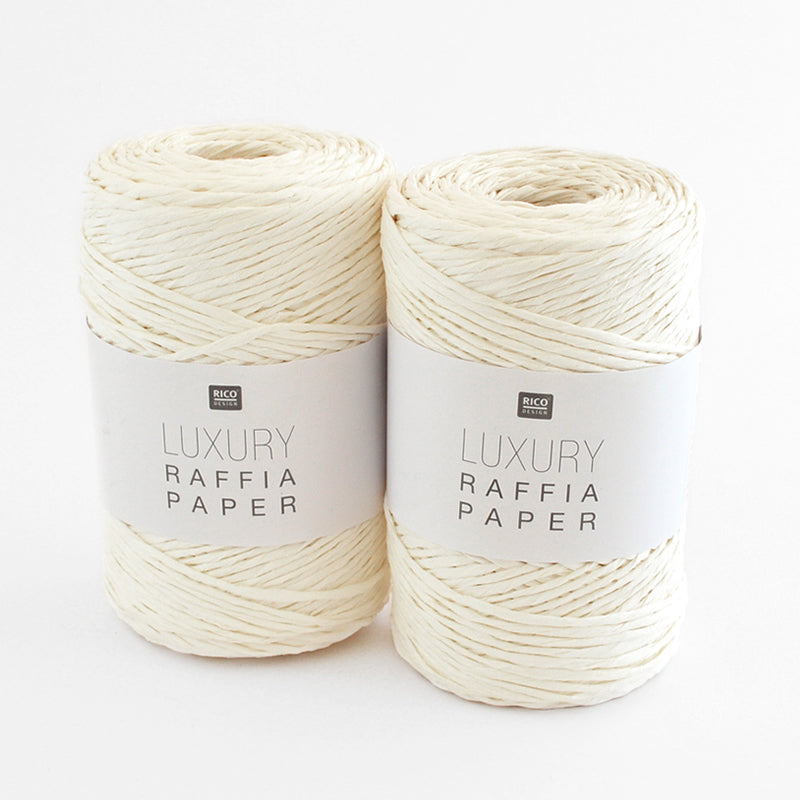 Wide Raffia Paper Rico - Luxury Raffia Paper — Loop Knitting
