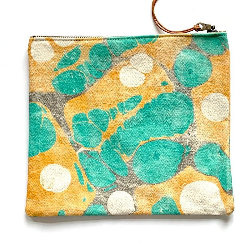 One of a kind Hand-Marbled Pouches