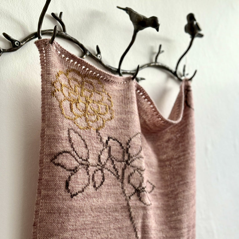 Cultivate - Rose Scarf Kit