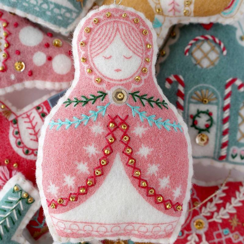 Sewyeah - Matryoshka Doll Embroidery Kit