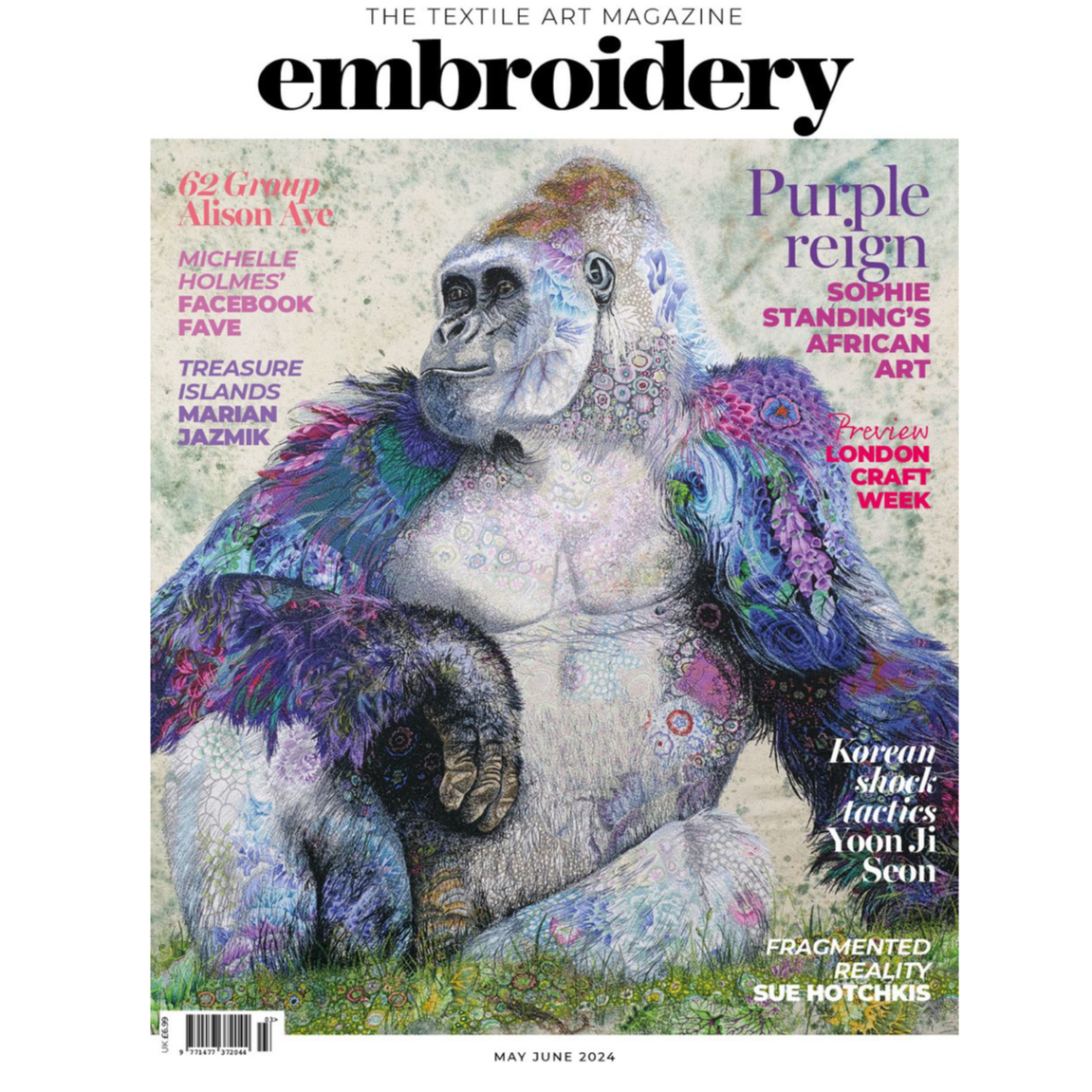 Embroidery Magazine -  May/June 2024