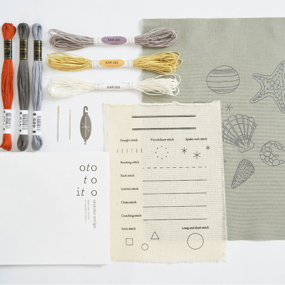 Karakara Embroidery Kit PREORDER