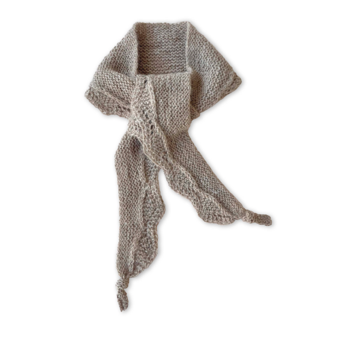 Isager Lace Scarf pattern — Loop Knitting - Main Image