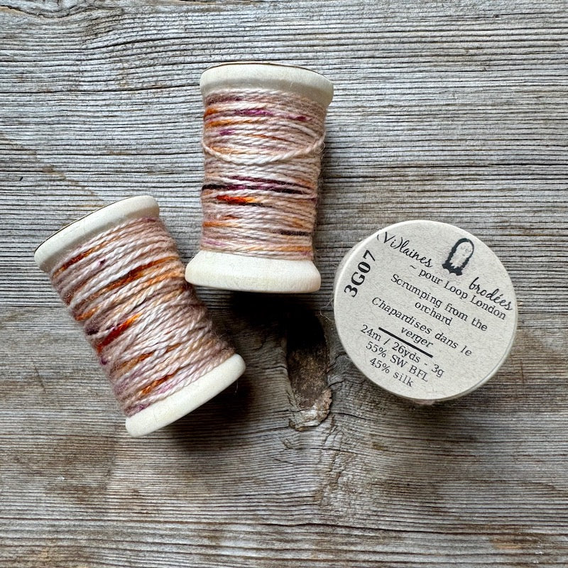 (Vi)laines -  Wool + Silk Embroidery Thread Spools