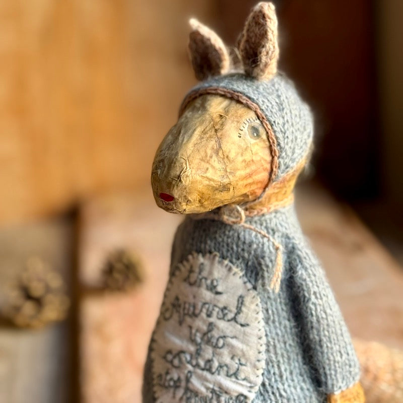 Julie Arkell - the squirrel who couldn't stop knitting