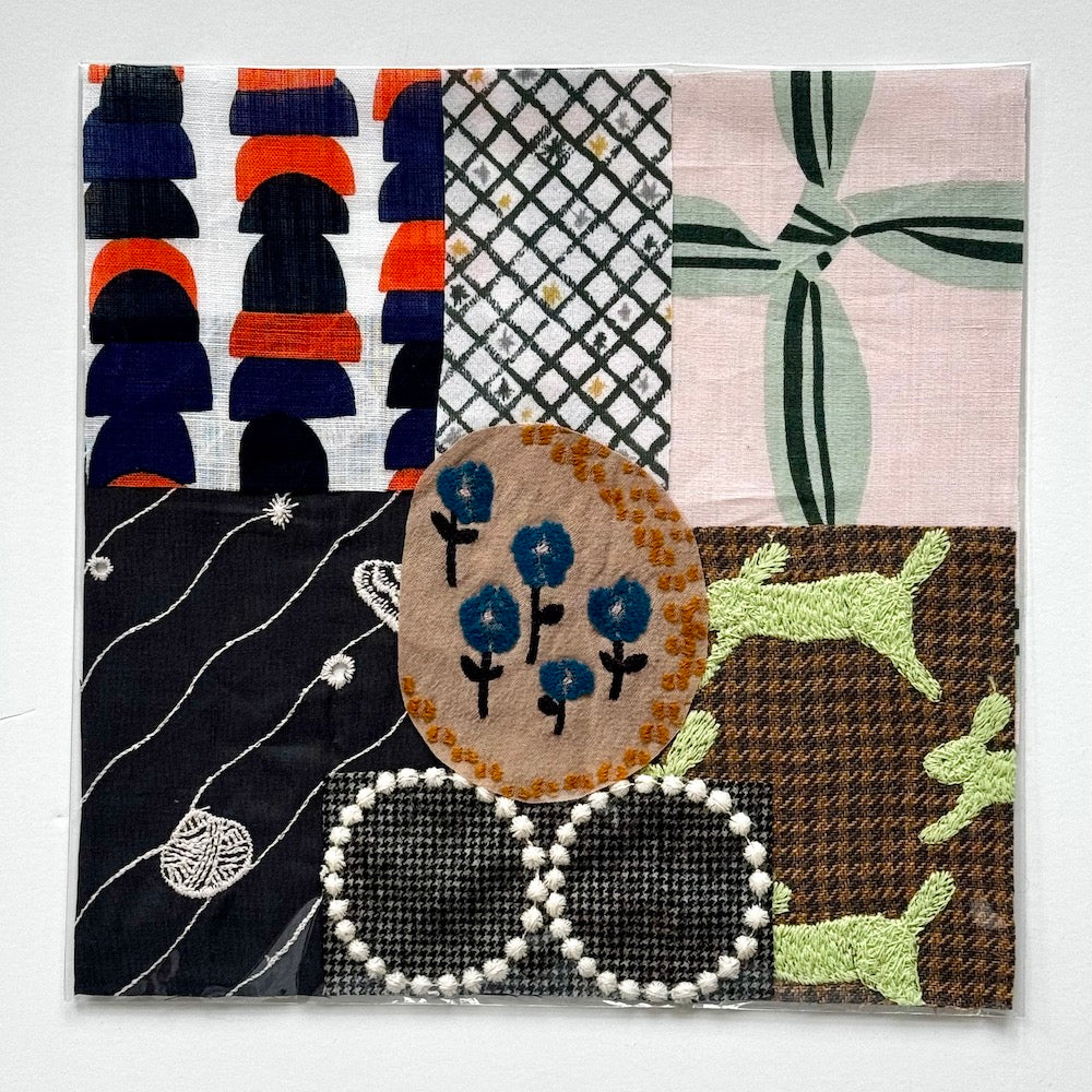 Minä  Perhonen Fabric Swatches