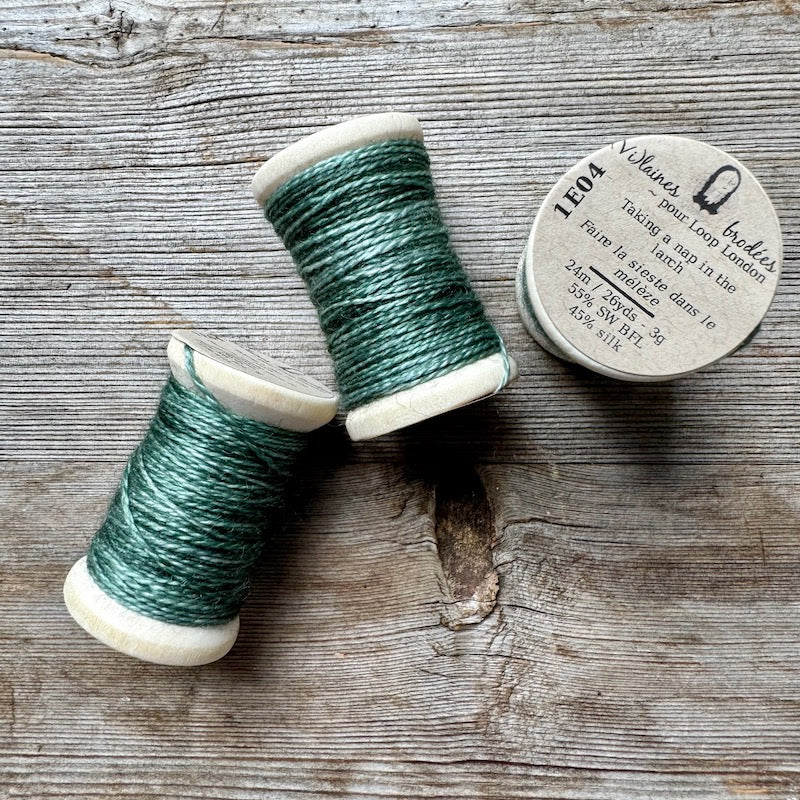 (Vi)laines -  Wool + Silk Embroidery Thread Spools