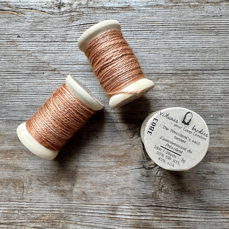 (Vi)laines -  Wool + Silk Embroidery Thread Spools