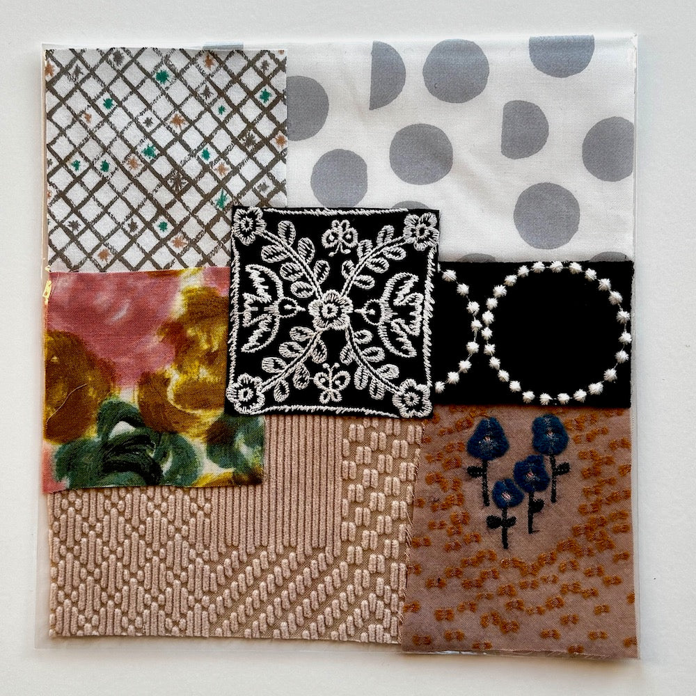 Minä  Perhonen Fabric Swatches