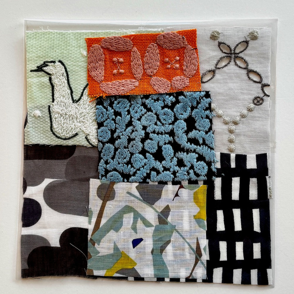 Minä  Perhonen Fabric Swatches