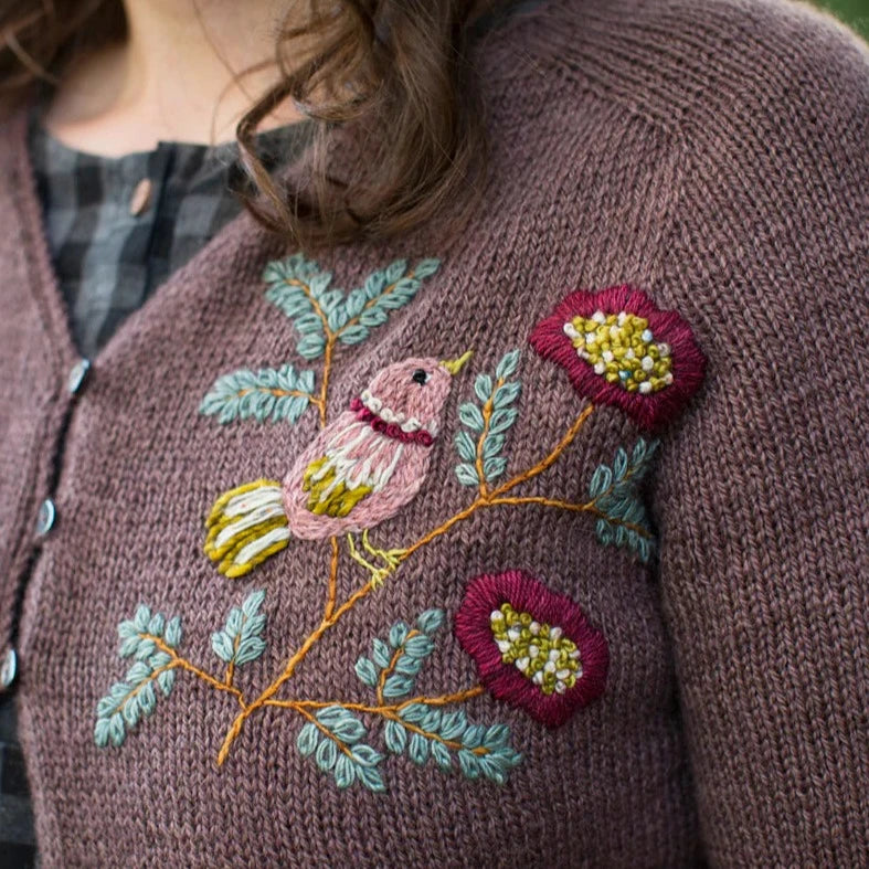 Embroidery on Knits workshop with Judit Gummlich