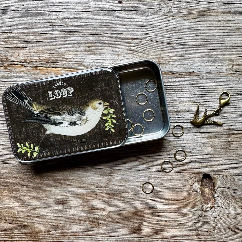 Loop Haberdashery Birdsong Tin