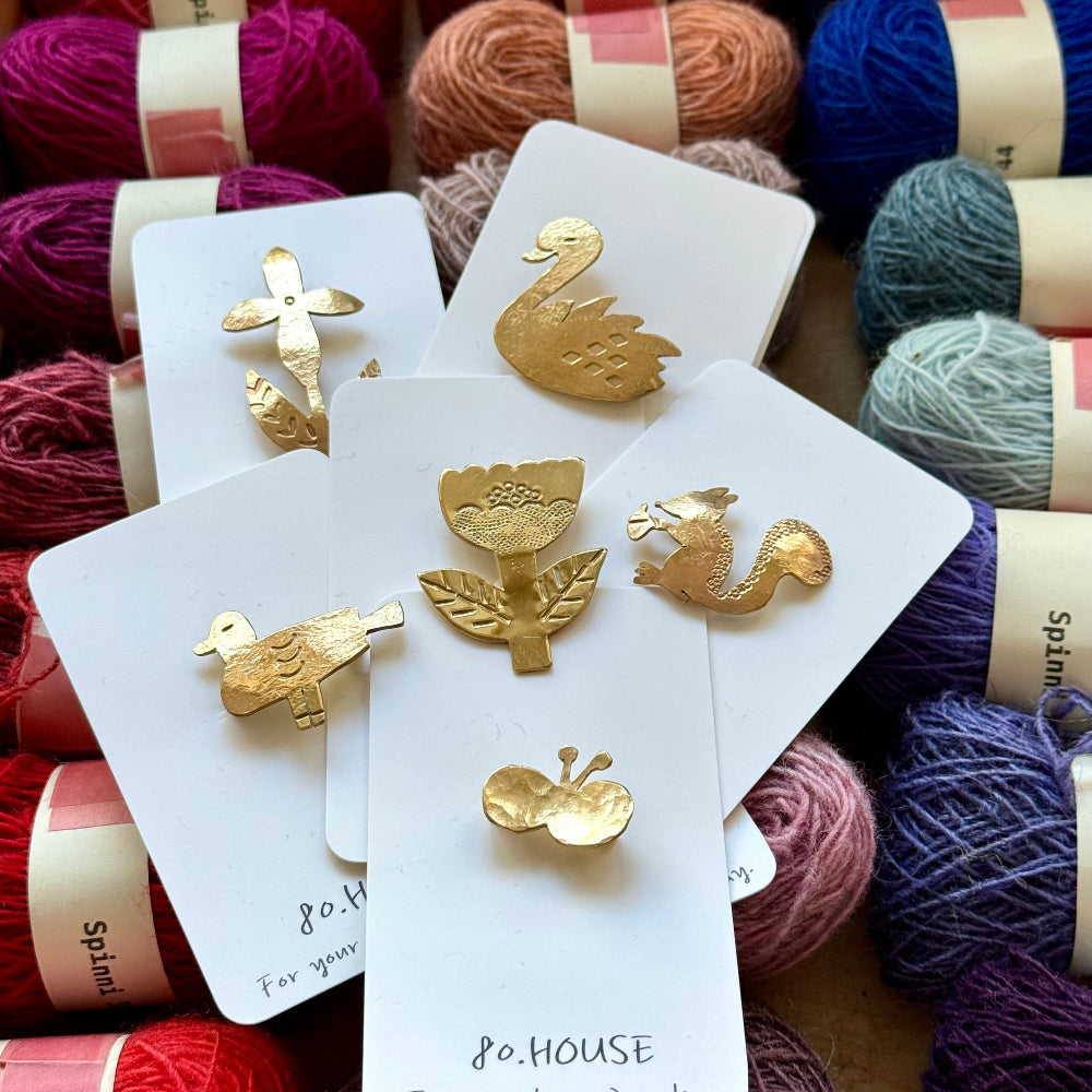 Bronze Brooches by 80 House