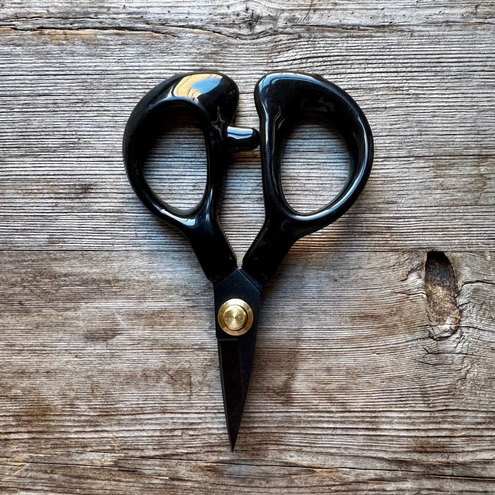 Chubby Jelly Black Scissors