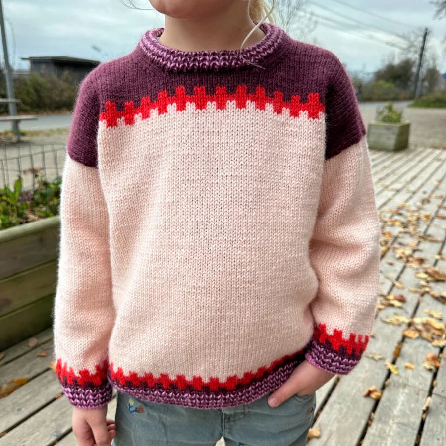 PetiteKnit - Cross Sweater Junior