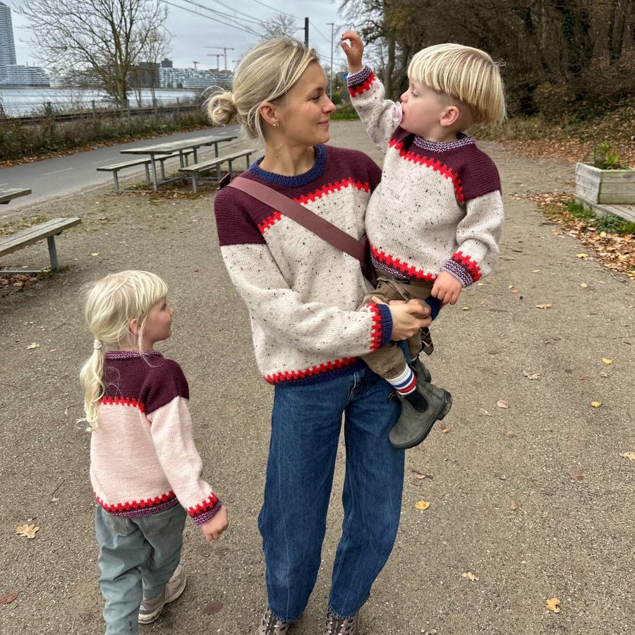 PetiteKnit - Cross Sweater (Adult)