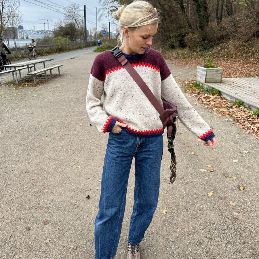 PetiteKnit - Cross Sweater (Adult)