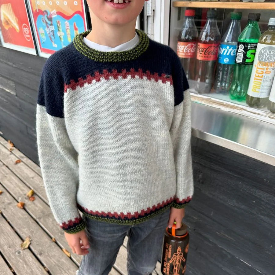 PetiteKnit - Cross Sweater Junior