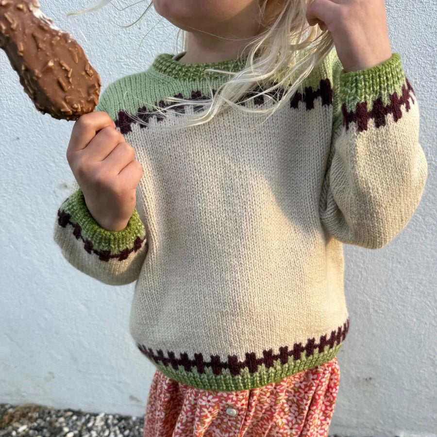 PetiteKnit - Cross Sweater Junior