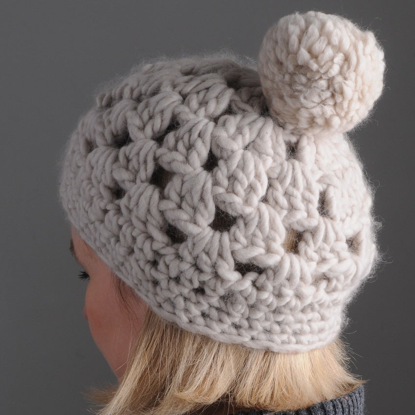 Mrs Moon One Skein Crochet Hat Pattern