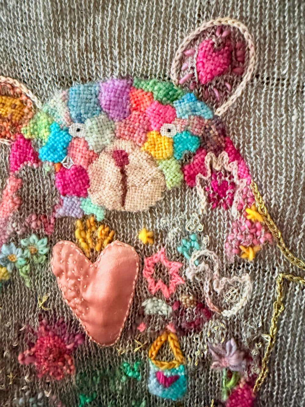 Aitor Saraiba × Tomomi Mimura (mimstermade): Embroidered Bear Kit