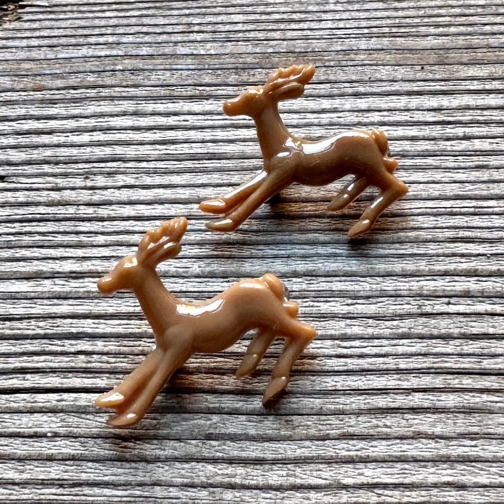 Acorn & Will Baby Deer Brooch